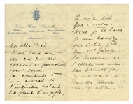 Mata Hari Autograph Letter Signed Regarding Critiques of Her Dancing -- ''...read a bit what these journalist pigs dare to write...''